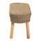 Bali & Pari Denver Modern Bohemian Natural Seagrass and Acacia Wood Accent Bench 243-13533-ZORO - alternate 7